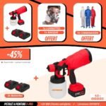 Pistolet V-Pro® (2 Batteries + Chargeur)